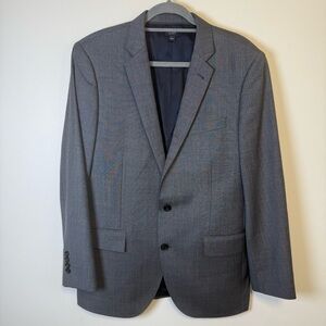 J.Crew Ludlow Tollegno 1900 Dark Gray Italian Wool Suit Jacket Size 40R NWT